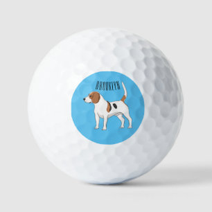 Beagle Cartoon Golfball