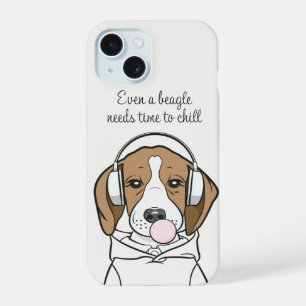 Beagle de refroidissement avec Bubblegum mignon ch