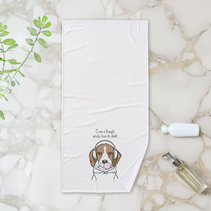 Beagle de refroidissement avec Bubblegum mignon ch