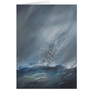 Beagle de voie HMP dans la tempête outre le Cap