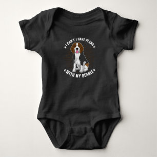 Beagle Dog Art Apparel / Beagle Dog Liebhaber Baby Strampler