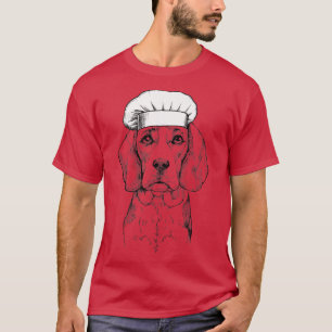 Beagle Dog Cook Koch Funny CookingT-Shirt T-Shirt