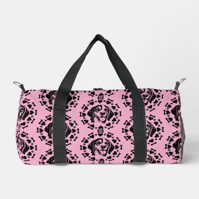 Beagle Dog Eigentümer Duffle Bag (Vorderseite)