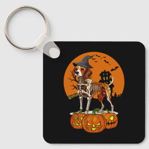 Beagle Dog Halloween Schlüsselanhänger