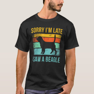 Beagle Dog Haustier Besitzer Hound Beagle Spaß Jok T-Shirt