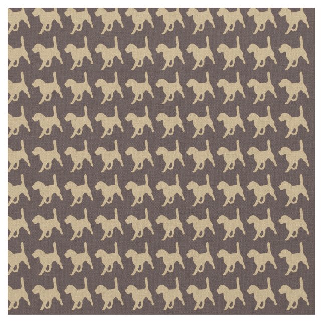 Beagle Dog Joy Stoff (Nahaufnahme)