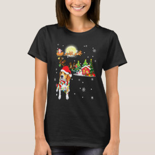 Beagle Dog Light Christmas Rentier Tree Xmas für T-Shirt