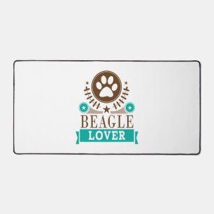 Beagle Dog Lover Schreibtischunterlage