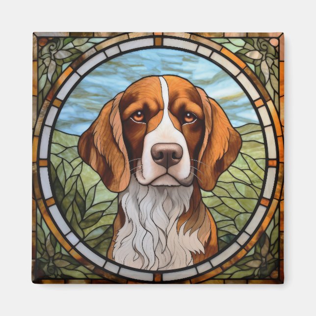 Beagle Dog Magnet (Vorne)