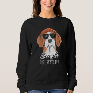Beagle Dog Motif für Hunde mit Spaß Spaß Sweatshirt