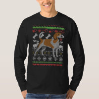 Beagle Dog Santa Claus Ugly Weihnachtsmuster X Ma