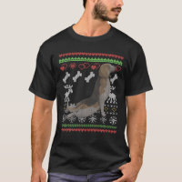 Beagle Dog Santa Claus Ugly Weihnachtsmuster X-Ma