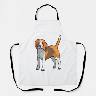 Beagle Dog T Shirt Schürze