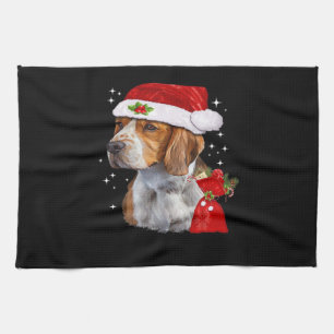 Beagle Dog Weihnachten Shirt Dog Familie Weihnacht Geschirrtuch