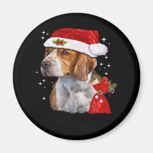 Beagle Dog Weihnachten Shirt Dog Familie Weihnacht Magnet