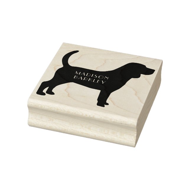 Beagle Doppy Gummistempel (Stempel)