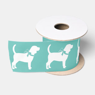Beagle Doppy Satinband