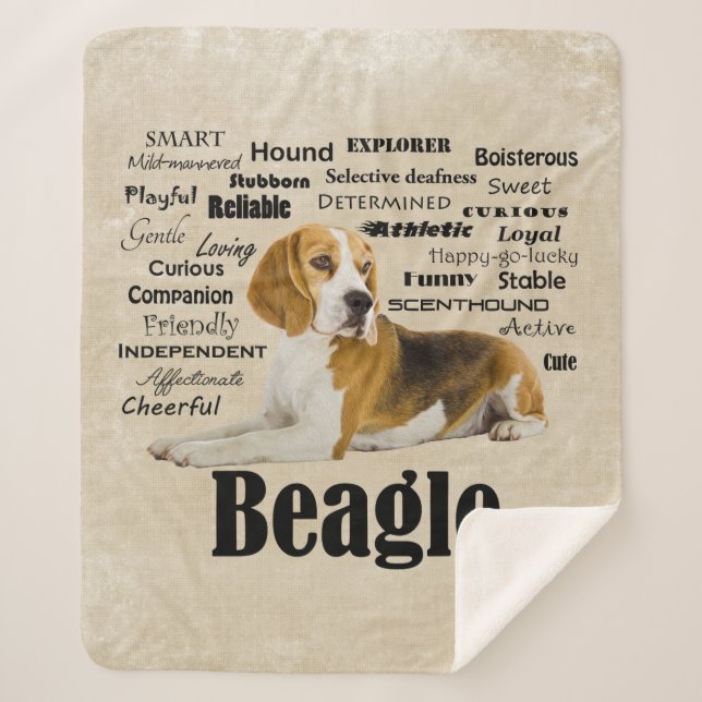 Beagle-Eigenschaften Sherpadecke (Vorderseite)