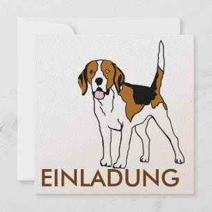 Beagle EINLADUNG