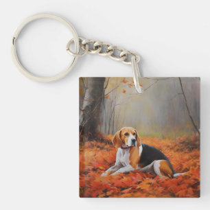 Beagle en automne Leaves automne Inspire