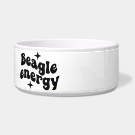 Beagle Energy Keramik Dog Bowl Napf