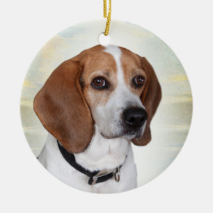 Beagle-Engels-Verzierung Keramikornament