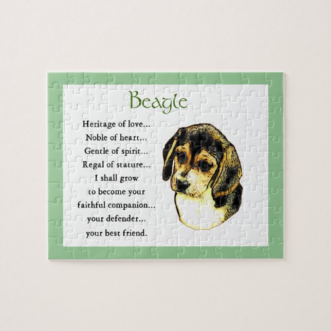 Beagle Erbe der Liebe (Horizontal)