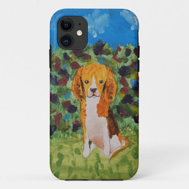 Beagle-Fall Case-Mate iPhone Hülle (Rückseite)