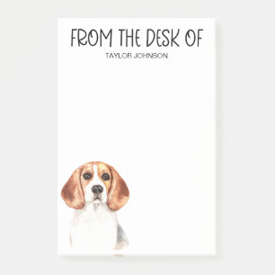 Beagle-Fan Post-it Klebezettel