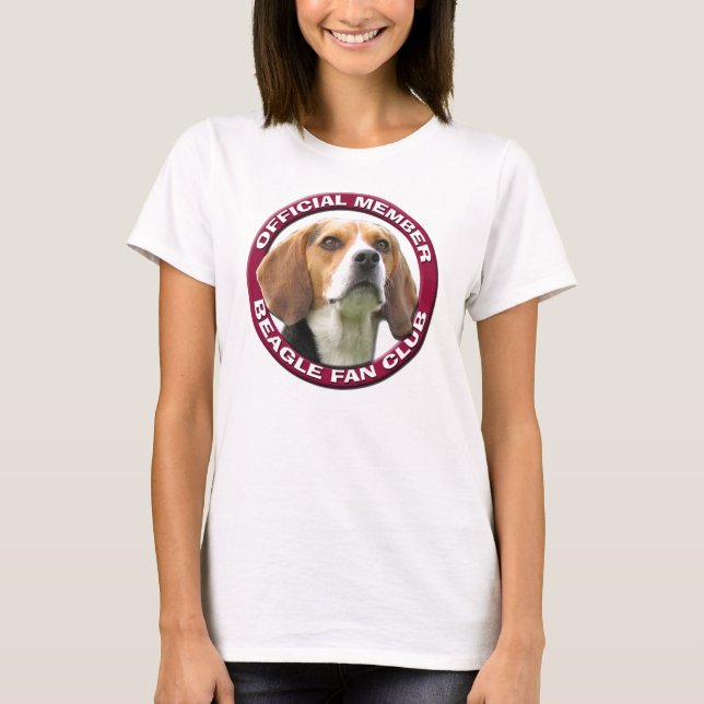 Beagle-Fanclub-Damen-T - Shirt (Vorderseite)