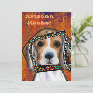 Beagle      feiertagskarte