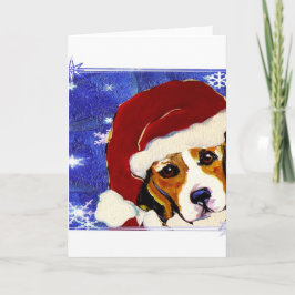 Beagle Feiertagskarte