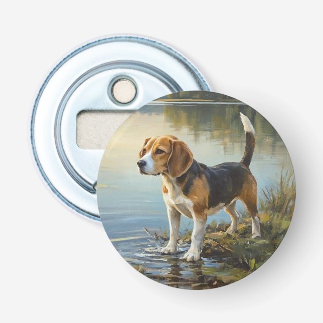 Beagle Flaschenöffner (Vorderseite)