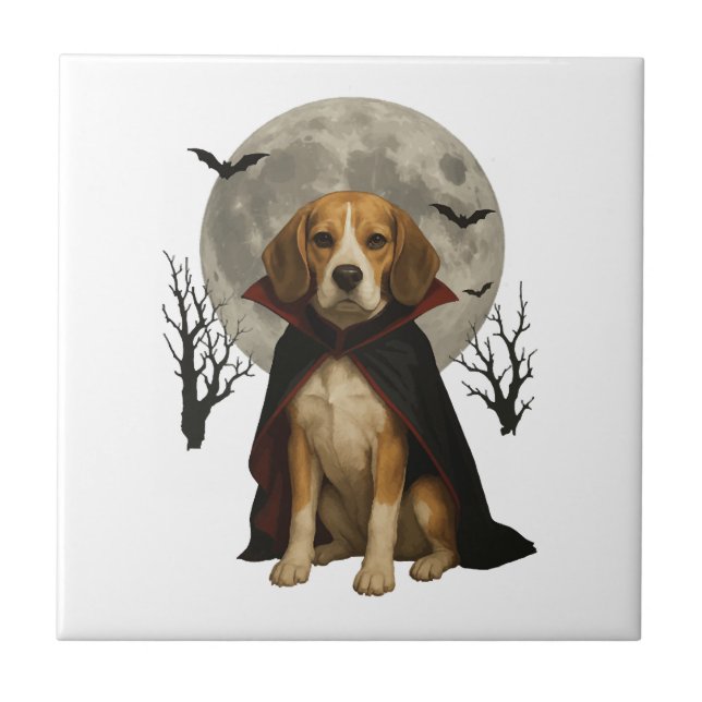 Beagle     fliese (Vorderseite)
