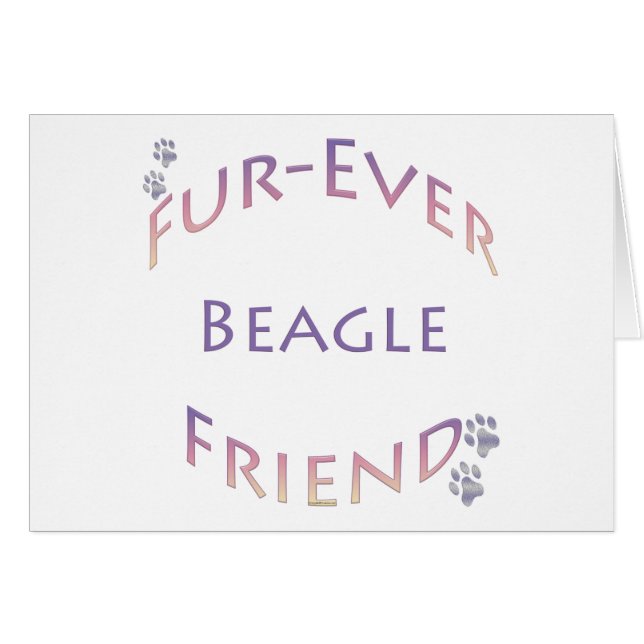Beagle Furever (Vorderseite (Horizontal))