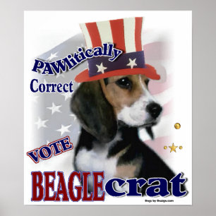 Beagle Geschenke Poster