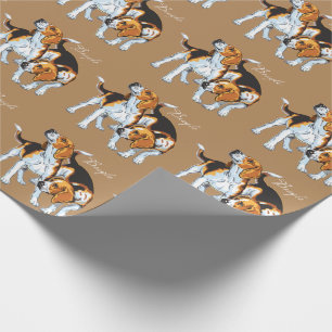 Beagle Geschenkpapier