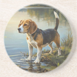 Beagle Getränkeuntersetzer