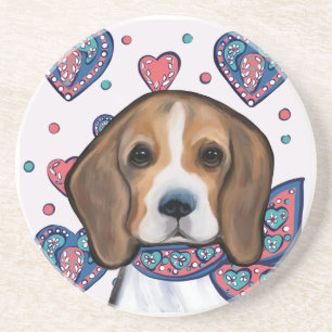 Beagle Getränkeuntersetzer