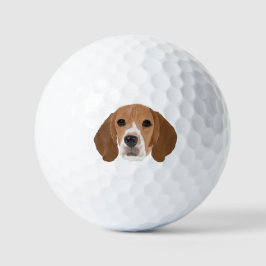 Beagle Golf Balls Golfball