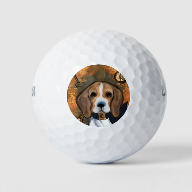 Beagle Golfball (Vorderseite)