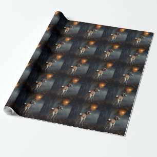 Beagle Halloween Gruselig Geschenkpapier