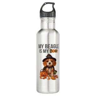 Beagle Halloween Kostüm Mein Beagle ist mein Boots Edelstahlflasche