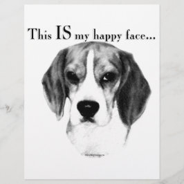 Beagle Happy Face; Happy Beagle; Grumpy Beagle