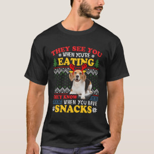 Beagle hässlich sehen sie, dass du isst T-Shirt