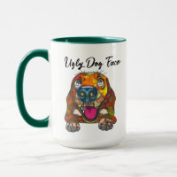 Beagle hässliche Hunde Gesicht Tasse
