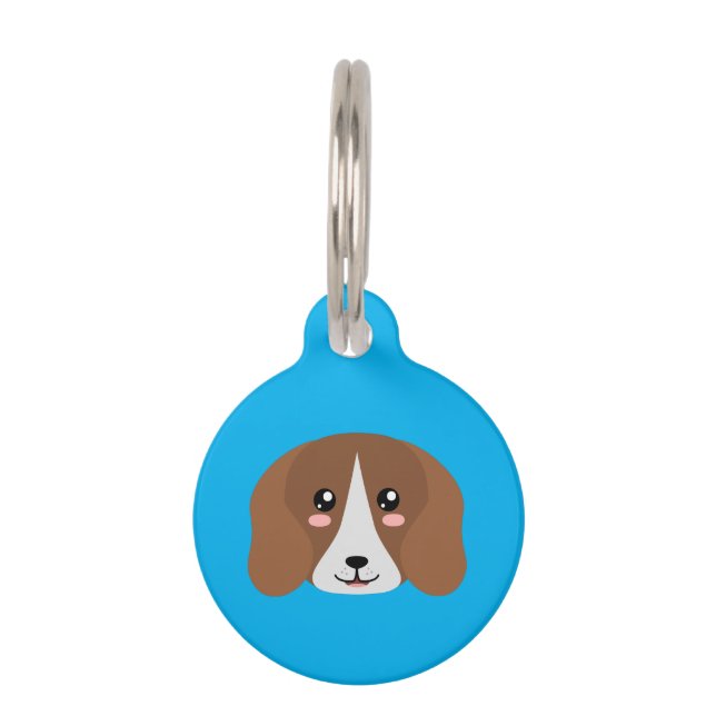 Beagle Haustiermarke (Vorderseite)