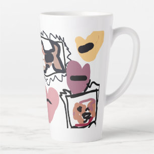 Beagle-Herzen Milchtasse