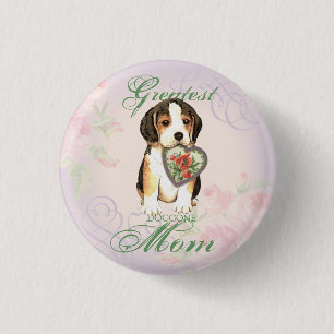 Beagle Herzstück Mama Button
