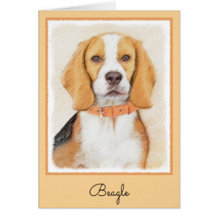 Beagle Hound Dog Peinture Animal Art original